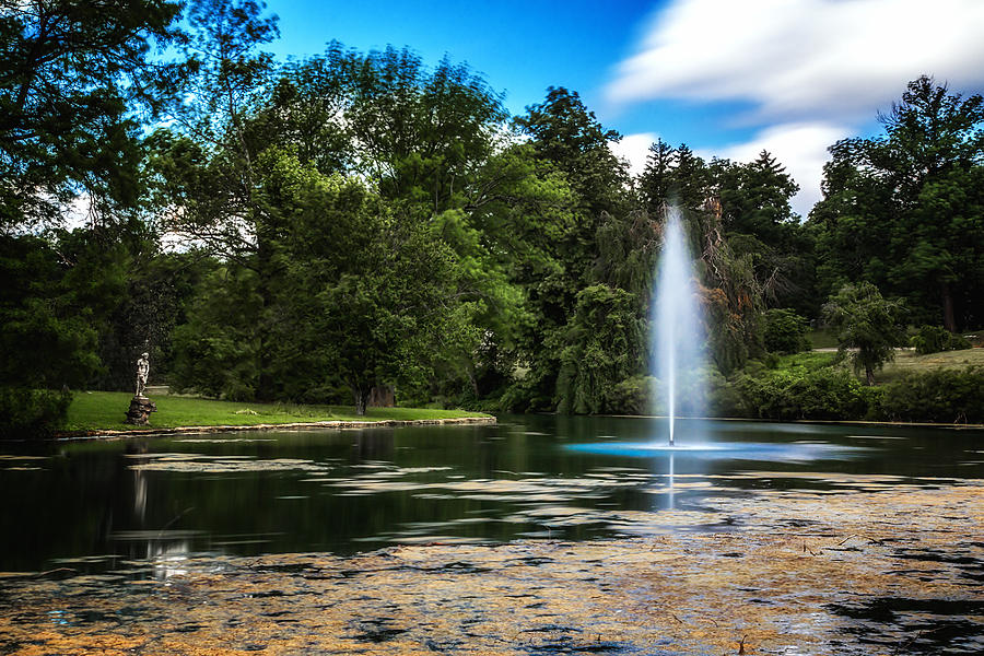 Pond at Spring Grove Photograph by Tom Mc Nemar