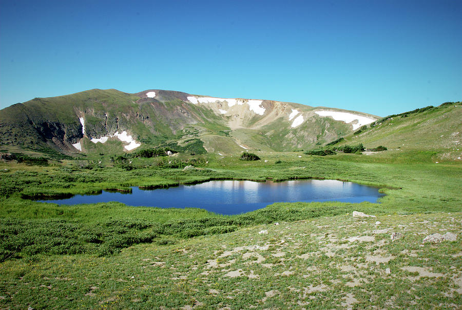 Rocky Mountain National Park Photograph - Pond at the Top by Kristin Davidson