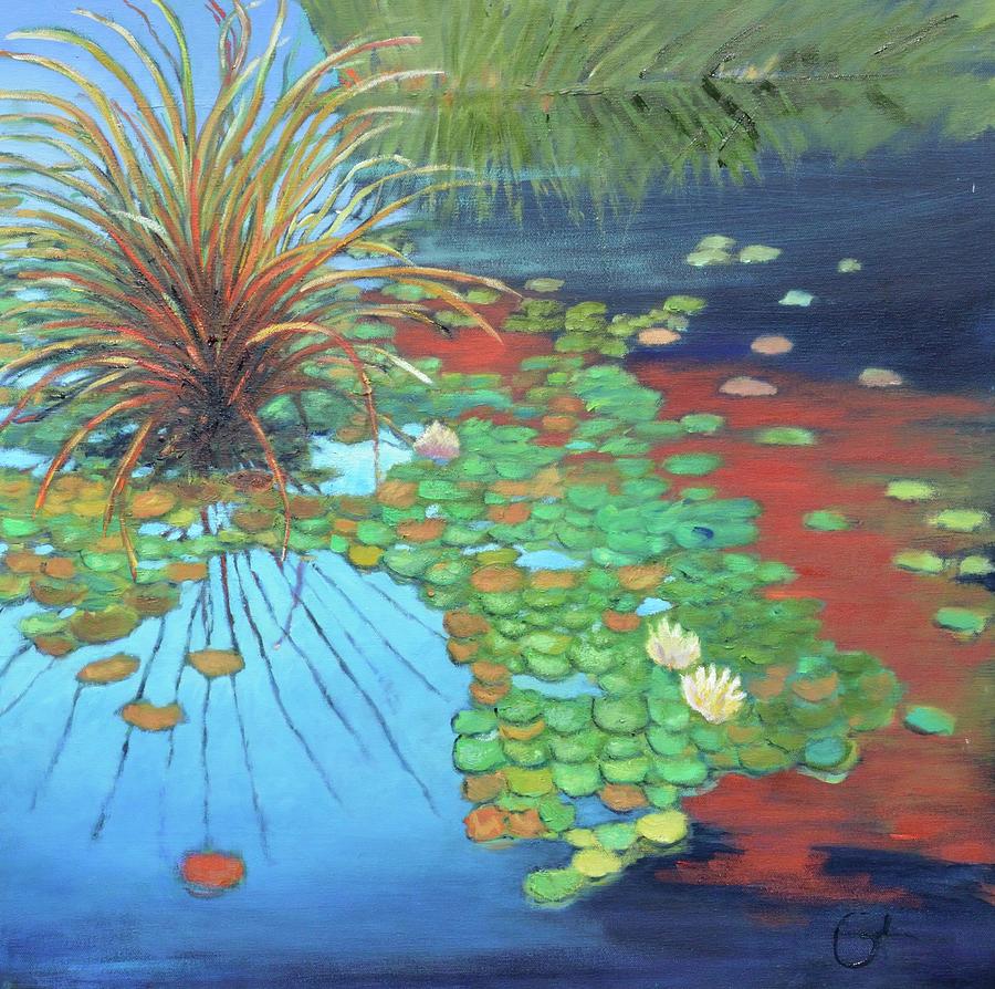 Landscape Painting - Pond by Gary Coleman