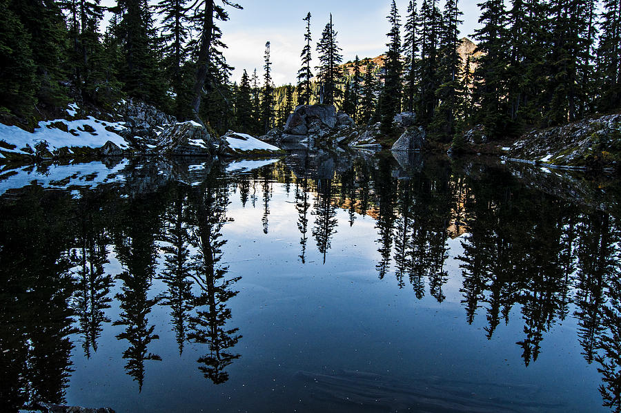 Pond on the Pacific Crest Trail Photograph by Pelo Blanco Photo
