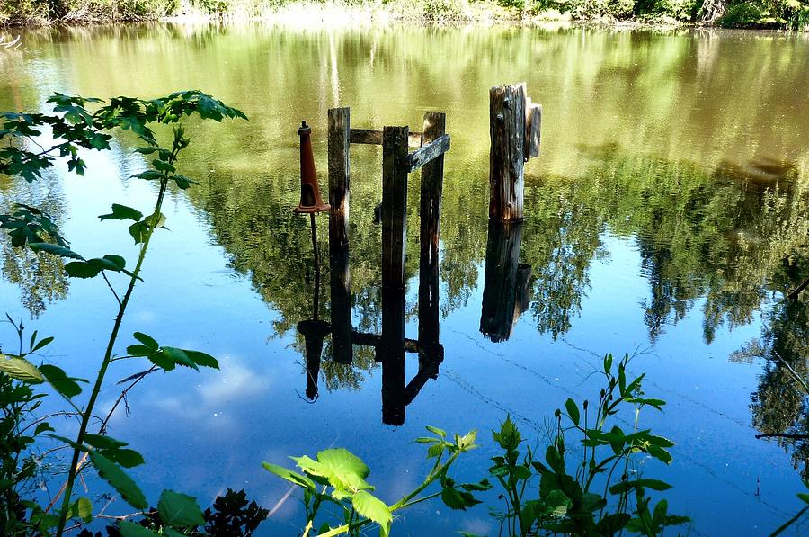 Pond Reflection Photograph by A L Sadie Reneau