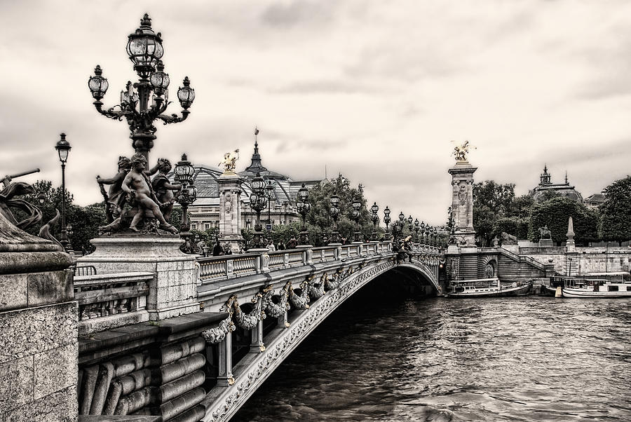 Architecture Photograph - Pont Alexandre III by Joachim G Pinkawa
