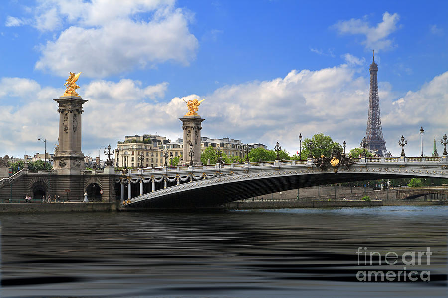 Pont Alexandre III Photograph by Louise Heusinkveld
