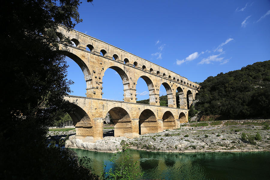 Pont Du Gard 1 Photograph by Andrew Fare