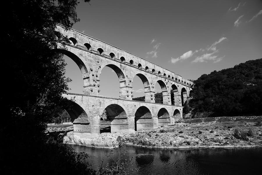 Pont Du Gard 1b Photograph by Andrew Fare