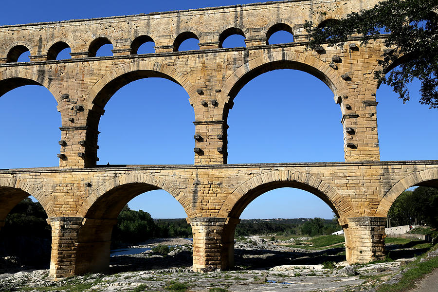 Pont Du Gard 2 Photograph by Andrew Fare