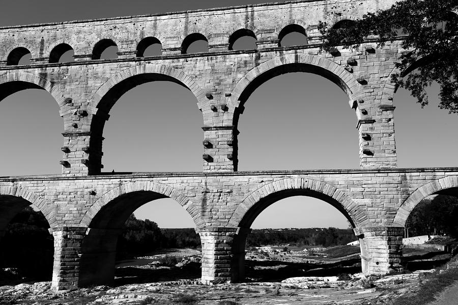 Pont Du Gard 2b Photograph by Andrew Fare