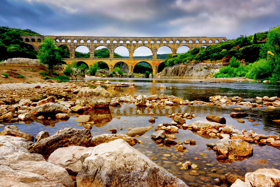 Pont du Gard France DSC02080 Photograph by Greg Kluempers