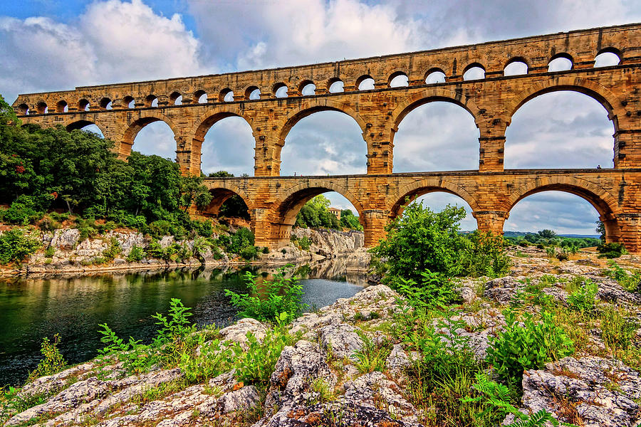 Pont du Gard France DSC02121  Photograph by Greg Kluempers