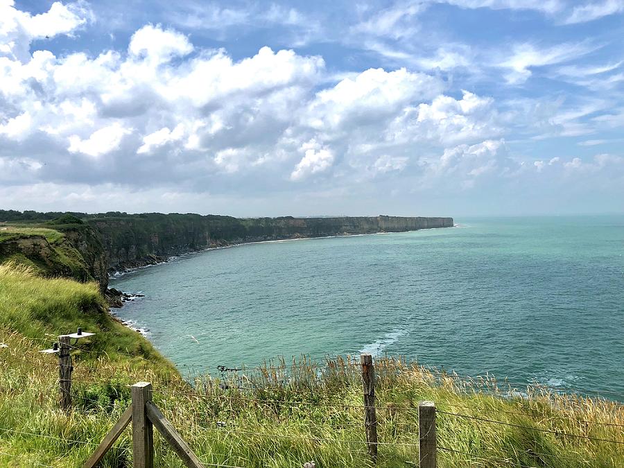 Pointe du Hoc Normandy Photograph by Charles Kraus