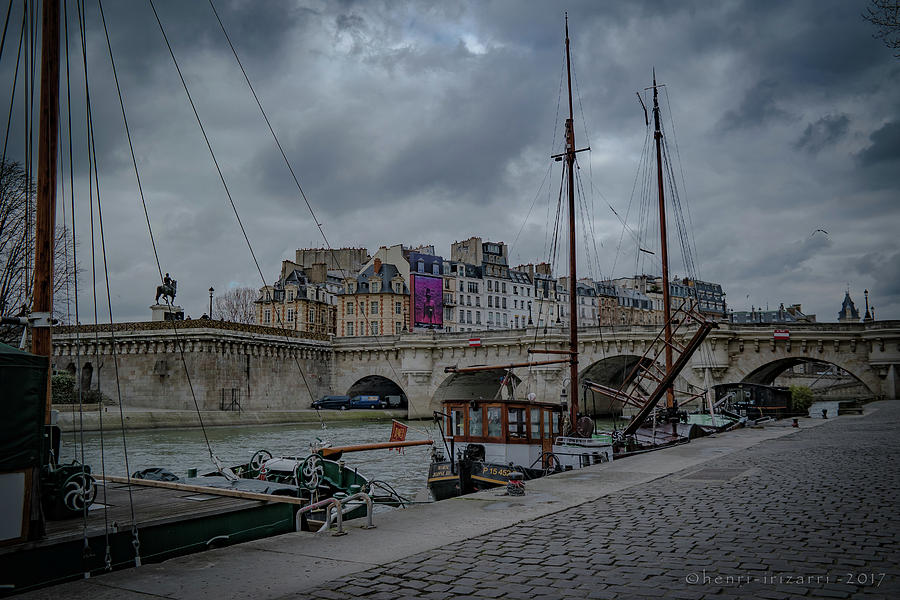Pont Neuf Paris Photograph by Henri Irizarri