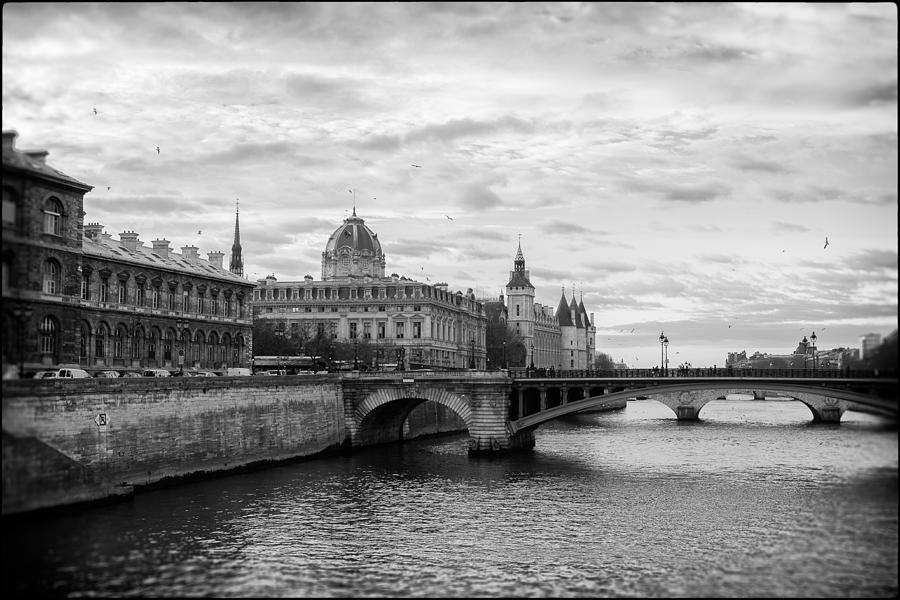 Paris Photograph - Pont Notre-Dame by Lazh Lo