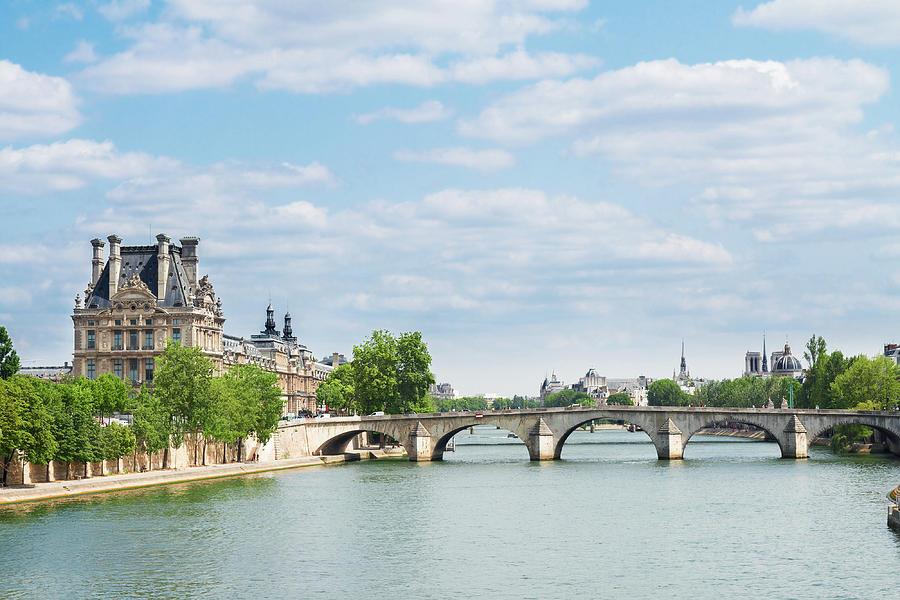 Pont Royal in Paris Photograph by Anastasy Yarmolovich