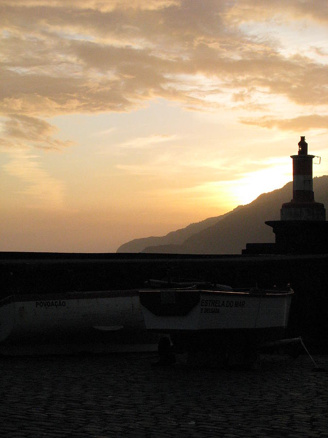Ponta Del Gada Sunset Photograph