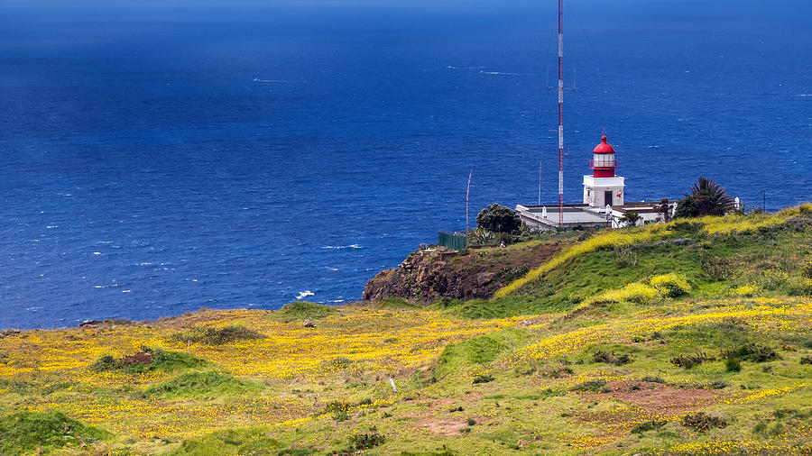 Ponta do Pargo lighthouse Photograph by Claudio Maioli