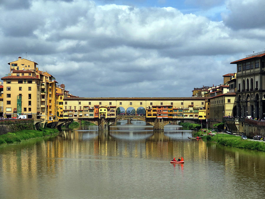 Ponte Vecchio Photograph by Dave Mills