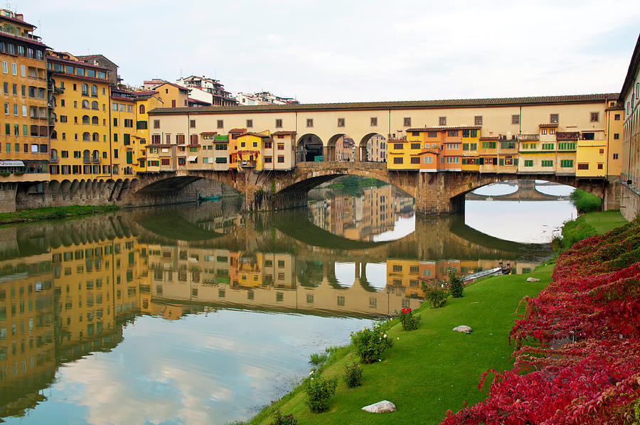 Ponte Vecchio - Florence, Italy Photograph by Denise Strahm