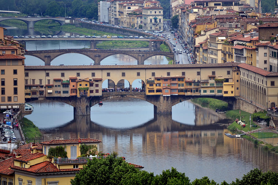 Ponte Vecchio Photograph by Terence Davis