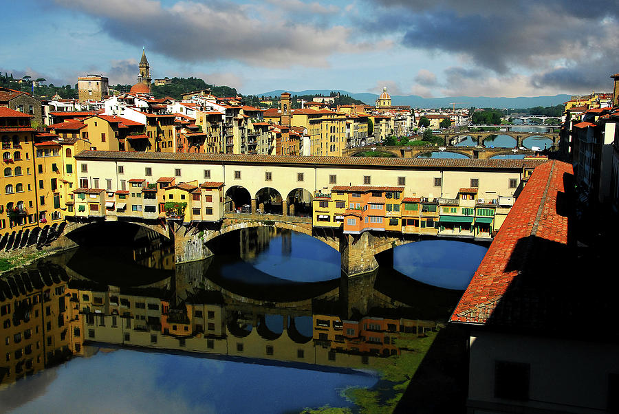 Ponte Vecchio View  Photograph by Harry Spitz