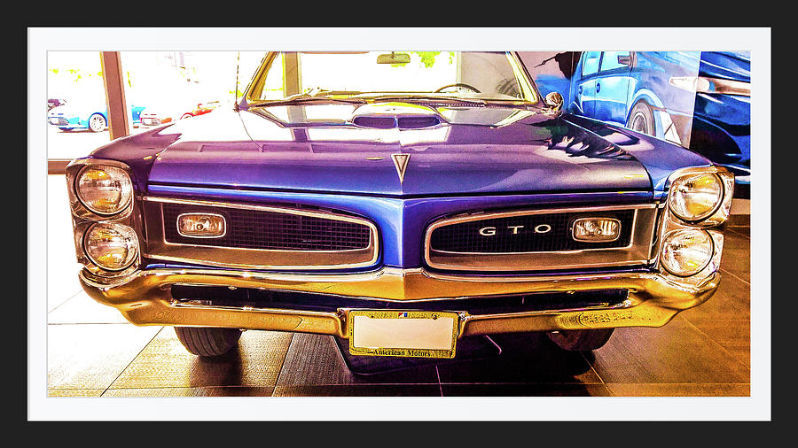 Classic 1966 Pontiac Gto 2 Door Convertible Photograph By Shirley