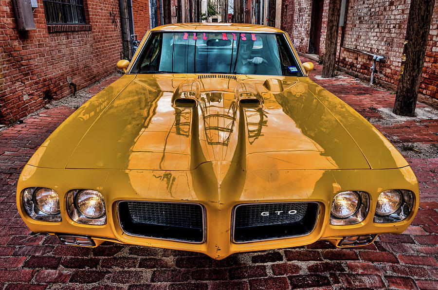 Pontiac GTO - The Judge Photograph by Adam Reinhart