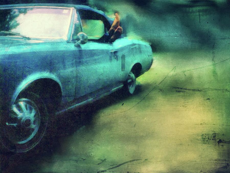 Pontiac Lemans with Bare Feet Photograph by Michelle Calkins