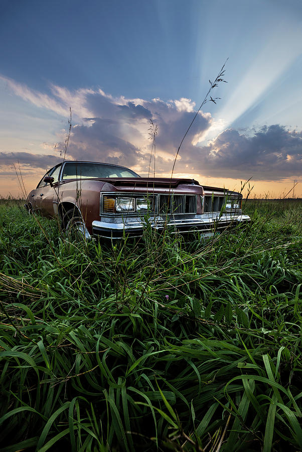 Pontiac sunset  Photograph by Aaron J Groen