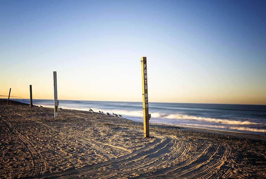 Ponto Beach Solitude Carlsbad California Photograph by Joseph S Giacalone