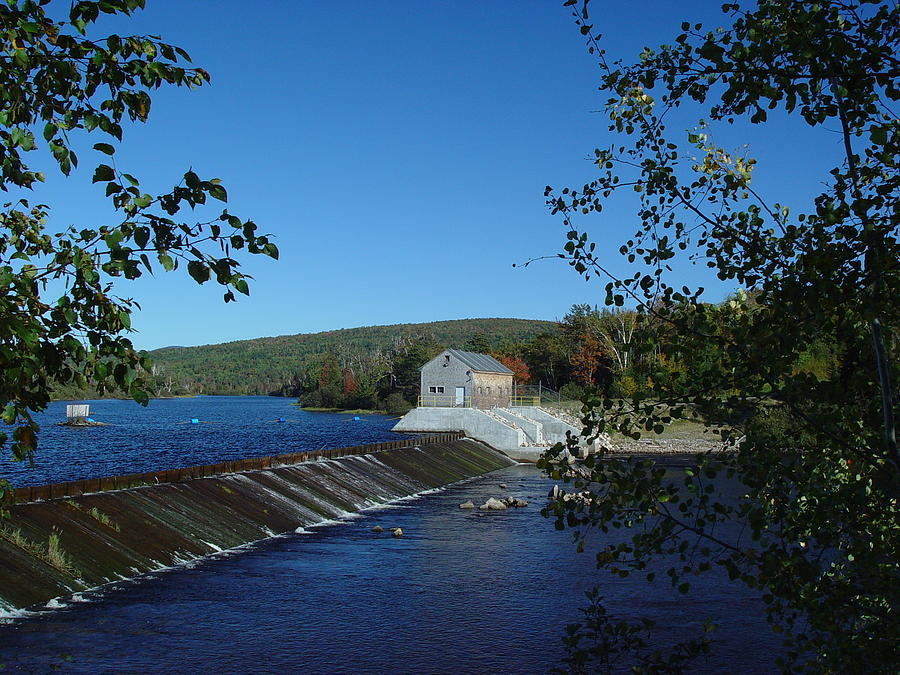 Pontook Dam Dummer NH Photograph by Dorothea Abbott