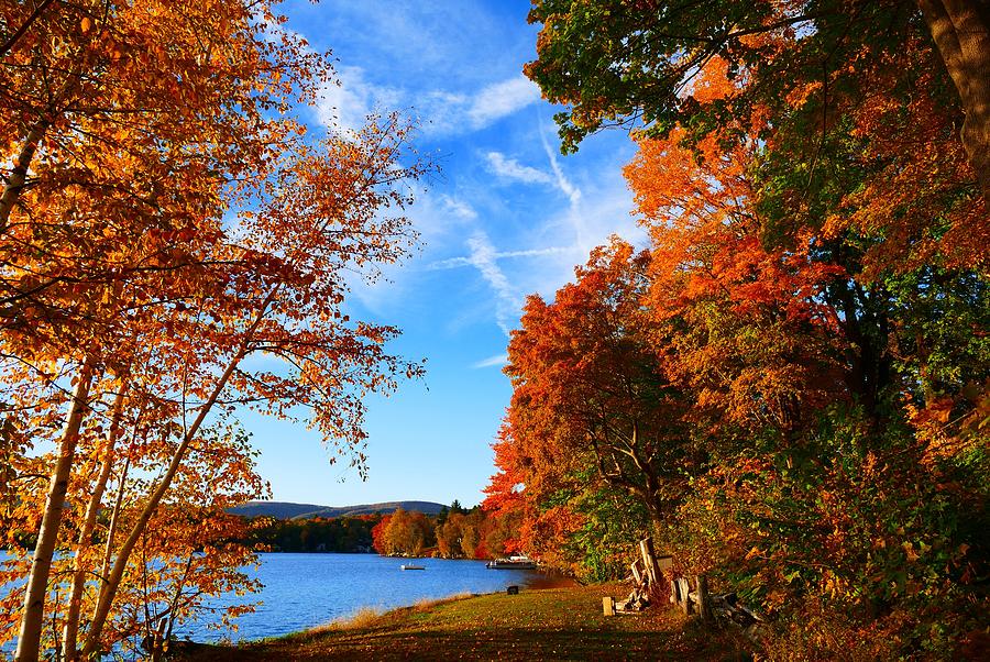 Pontoosuc Foliage 7 Photograph by Debbie Storie - Fine Art America