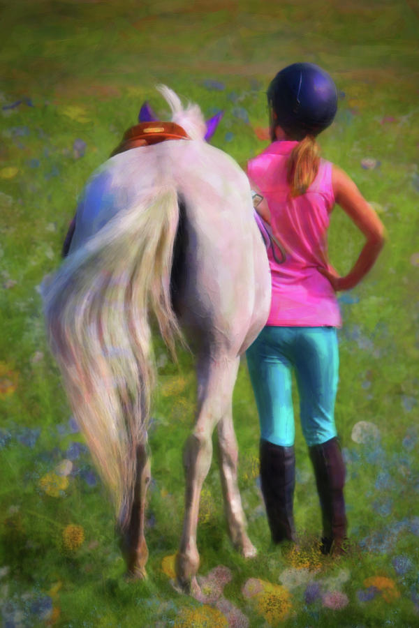 Pony Tales Digital Art by Posey Clements