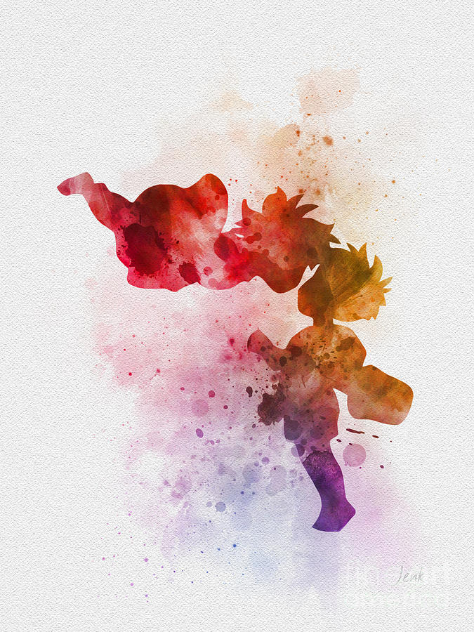 Goldfish Mixed Media - Ponyo by My Inspiration