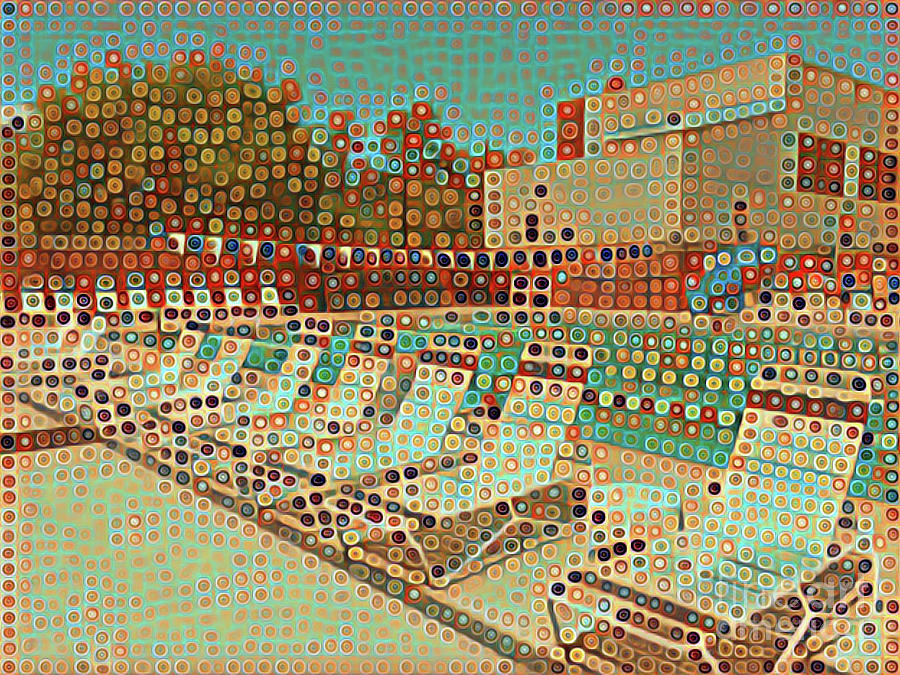 Pool #2 Digital Art by Audrey Peaty