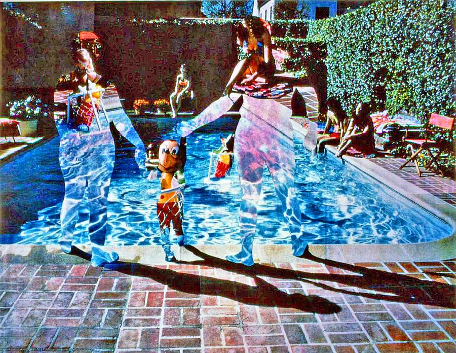 POOL PARTY sold Photograph by Randy Sprout