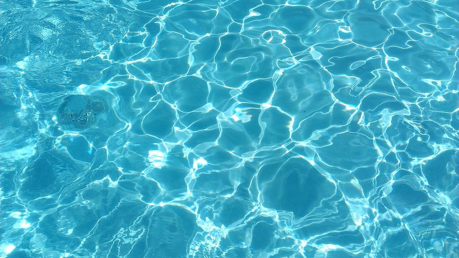 Pool Water Abstract Photograph by Lkb Art And Photography