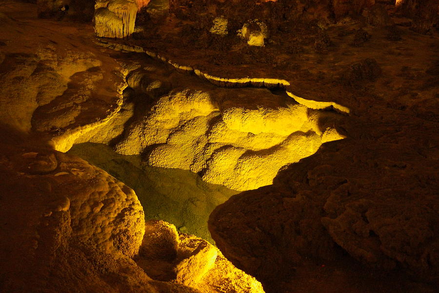 Pool Within The Cave Photograph