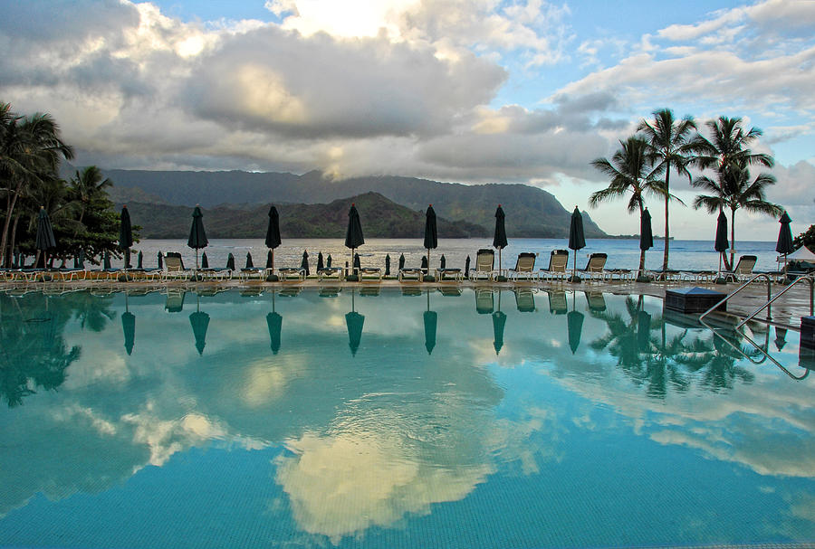 Poolside Paradise Photograph by Lynn Bauer