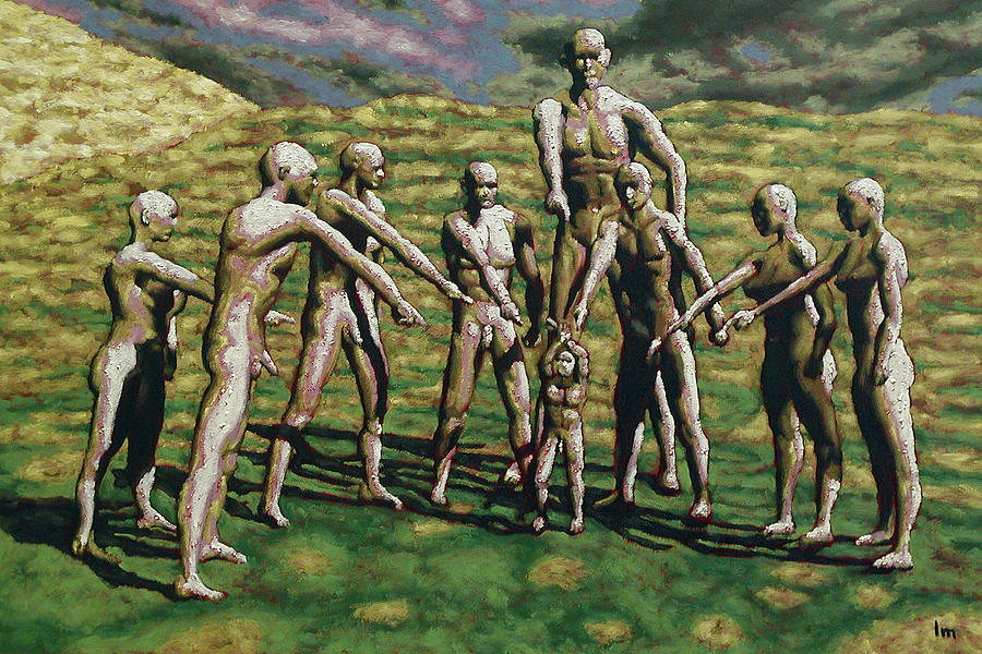 Oil Painting - Poor Judgement by Leo Mazzeo Oil Painting - Poor Judgement by Leo Mazzeo