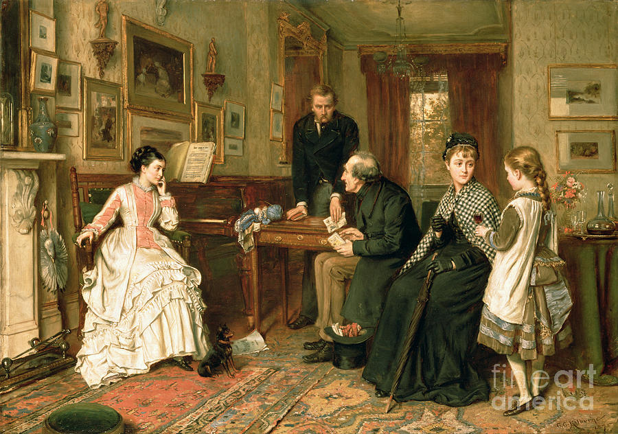 Poor Relations Painting by George Kilburne