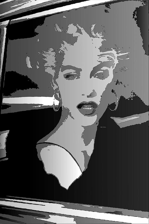 Pop Art Marilyn Digital Art by Rafael Salazar