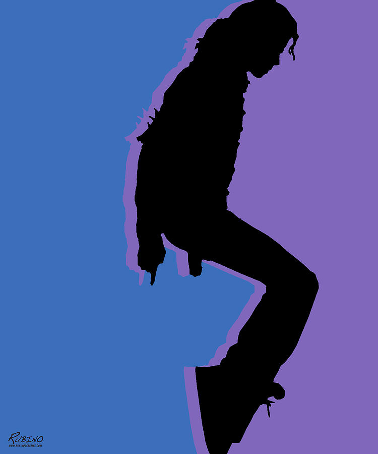 Michael Jackson Painting - Michael Jackson Pop King music 2 by Tony Rubino