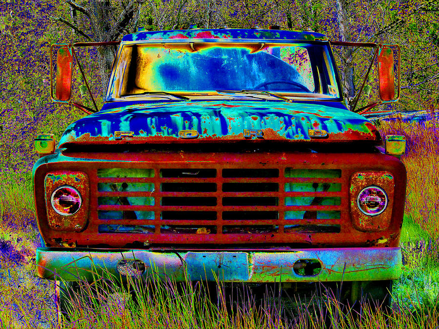 pOp ArT Ford Truck Photograph by Mike McGlothlen