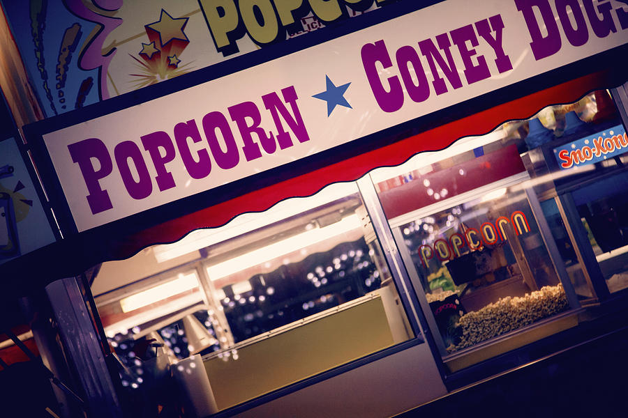Popcorn at the County Fair Photograph by Toni Hopper