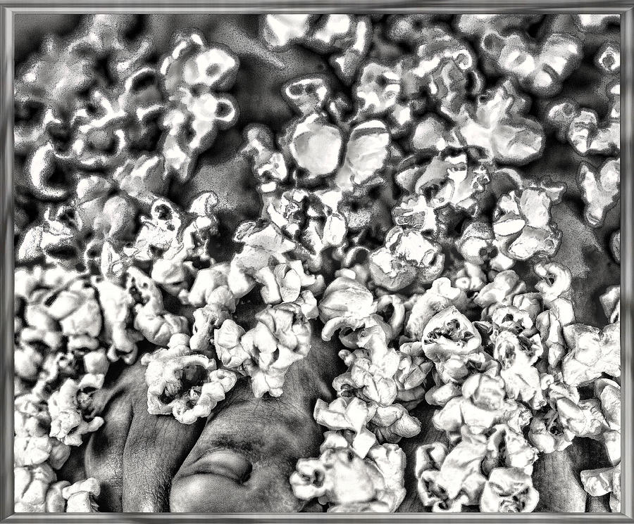 Popcorn Photograph - Popcorn Toes by Kellice Swaggerty