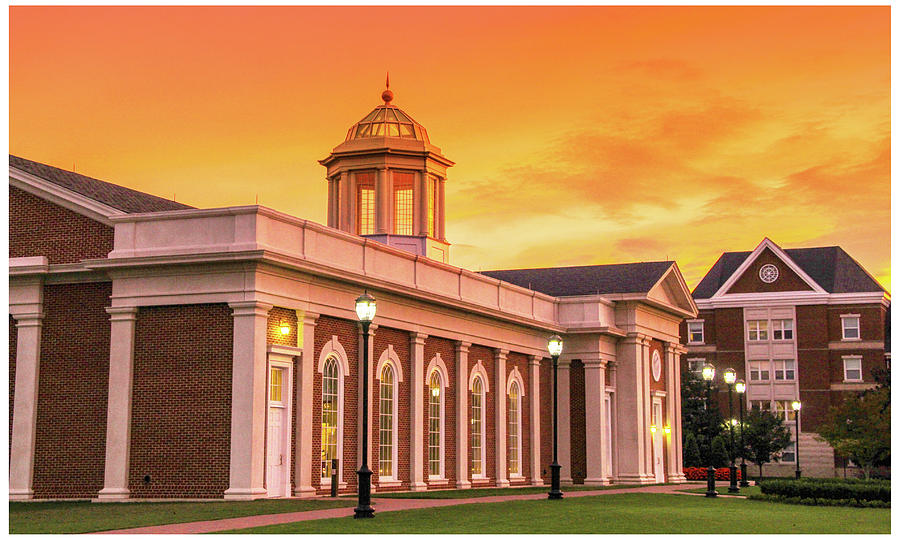 Pope Chapel at Christopher Newport University Photograph by Ola Allen