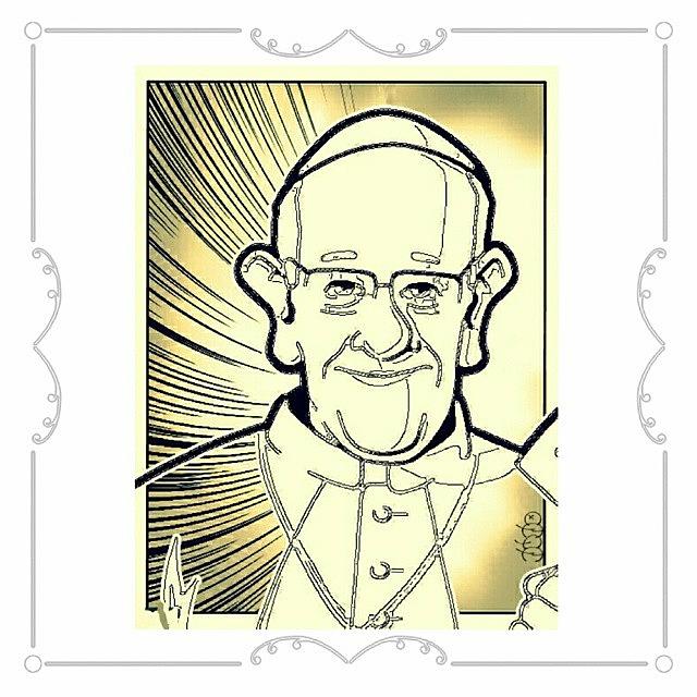 Pope Francis Caricature Photograph By Nuno Marques Fine Art America