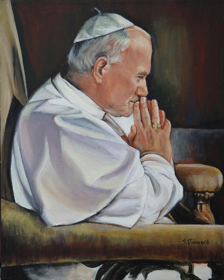 Pope Saint John Paul II Image I Painting