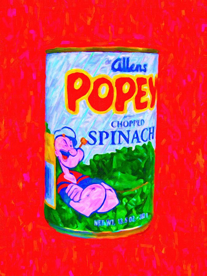 Popeye Spinach Photograph by Wingsdomain Art and Photography