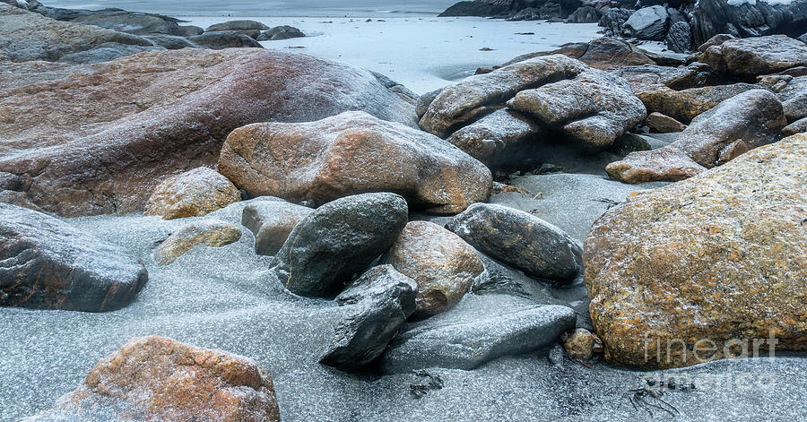 Popham Beach Rocks Photograph by Craig Shaknis