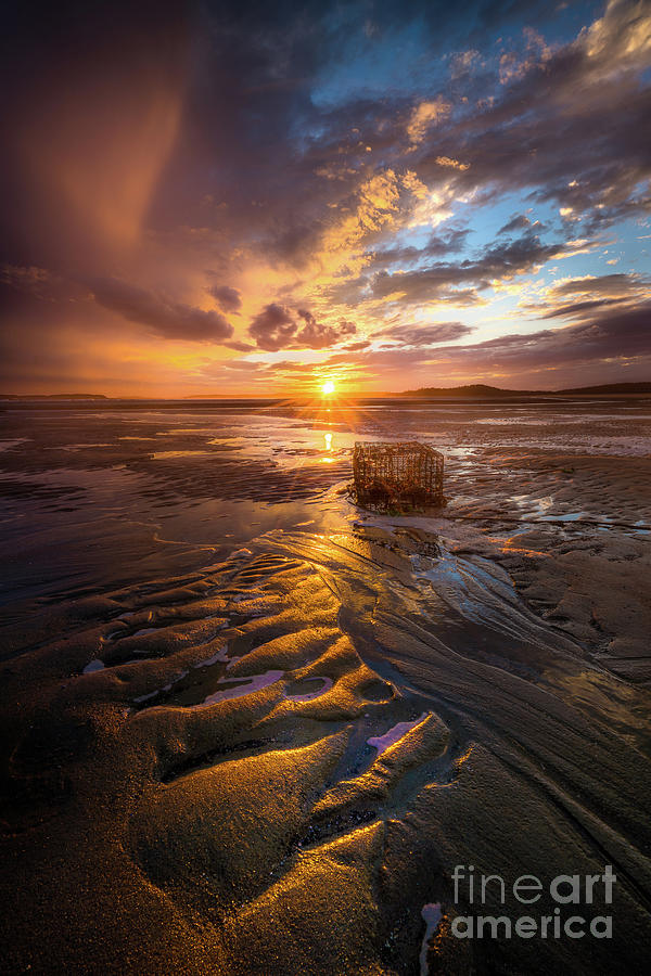 Popham Beach Sunset Photograph by Benjamin Williamson